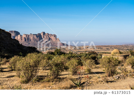 Landscape in Gheralta in Northern Ethiopia, Africa 61373015