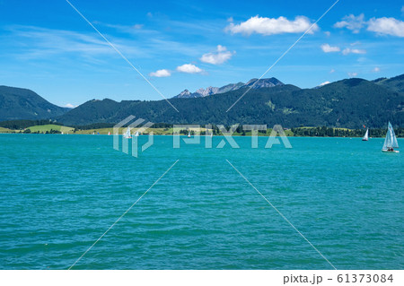 Landscape near the town Rieden in Bavaria, Germany 61373084