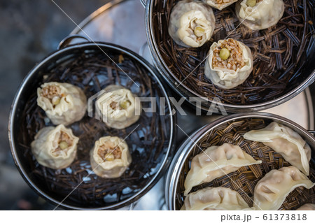 Delicious traditional chinese dumplings 61373818