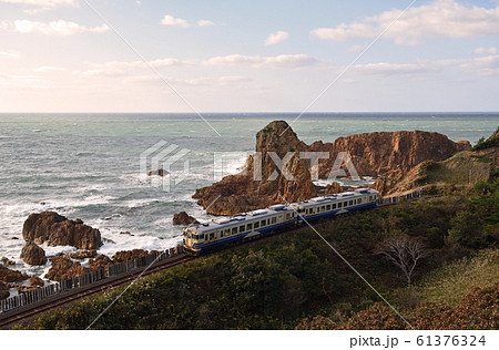 鉄道の旅　五能線　深浦 61376324