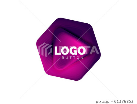 Play, arrow or download button icon, minimal design business logo template. 3d geometric bold in relief style with color blend steps effect. Vector Illustration For Wallpaper, Banner, Background, Card Play, arrow or download button icon, minimal design business logo template. 3d geometric bold in relief style with color blend steps effect. Vector Illustration For Wallpaper, Banner, Background, Card 61376852