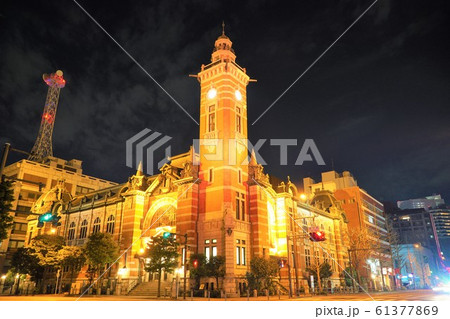 横浜市開港記念会館 夜景 横浜市開港記念会館 夜景 61377869