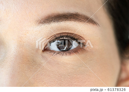 眼 眉 女性 眼 眉 女性 61378326