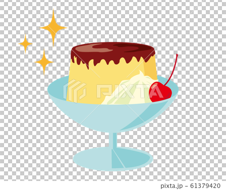 Pudding cherry cream 61379420