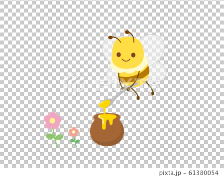 かわいいミツバチのイラストのイラスト素材 かわいいミツバチのイラストのイラスト素材