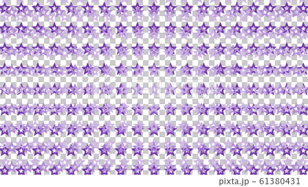CGスター　多数の星のバックグラウンドイメージ 61380431