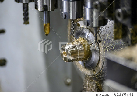 The muti-tasking CNC lathe machine. The muti-tasking CNC lathe machine. 61380741