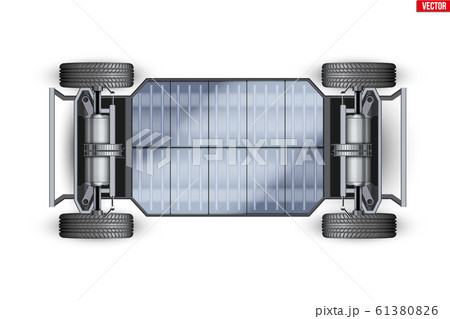 Electric Car Chassis with battery 61380826