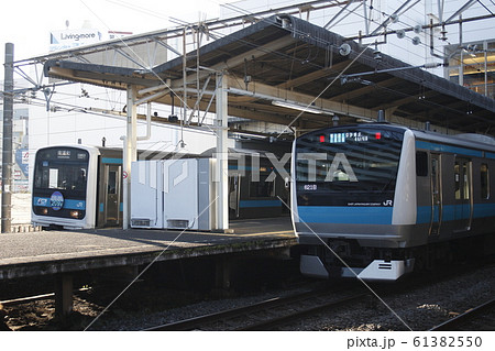 引退間際の京浜東北線209系(大船駅) 引退間際の京浜東北線209系(大船駅) 61382550
