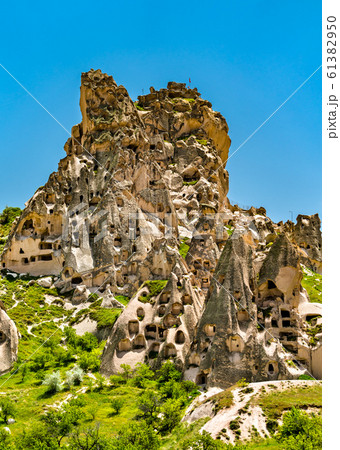Uchisar Castle in Cappadocia, Turkey 61382950