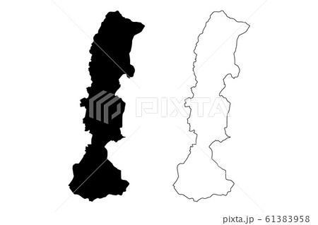 Manica Province map vector.... 61383958