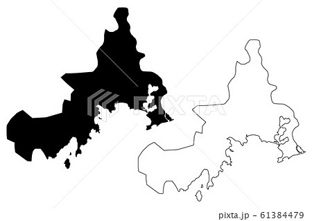 Rason Special City map vector.... 61384479