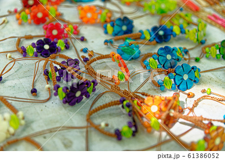 Typical Cuban handmade jewelry souvenir 61386052