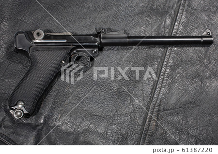 World War I period german army handgun Parabellum 61387220