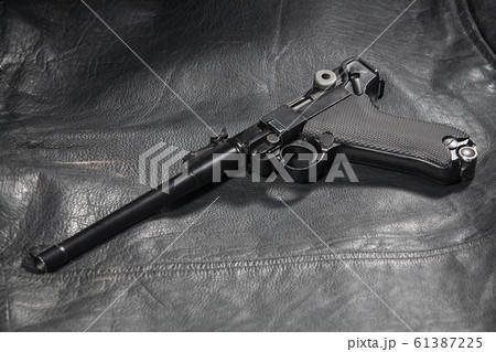 World War I period german army handgun Parabellum 61387225