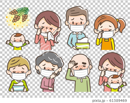 花粉症的人 花粉症的人 61389469