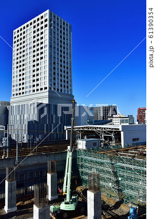 福井市　福井駅東口　北陸新幹線工事 61390354