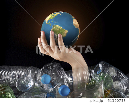 human hand hold the world to protect from global warming	 human hand hold the world to protect from global warming	 61390753