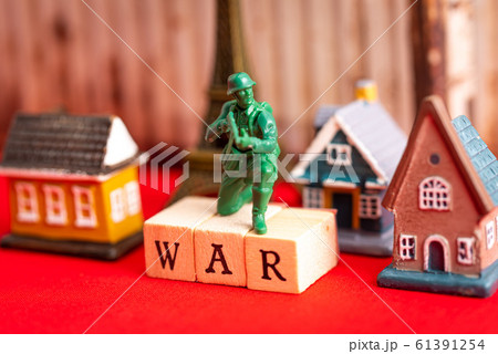 ミニチュアの兵士 61391254