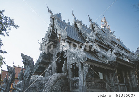 Thai temple The famous marble temple chiangmai Thai temple The famous marble temple chiangmai 61395007