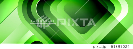 Round squares shapes composition geometric abstract background. Vector Illustration Round squares shapes composition geometric abstract background. Vector Illustration 61395024