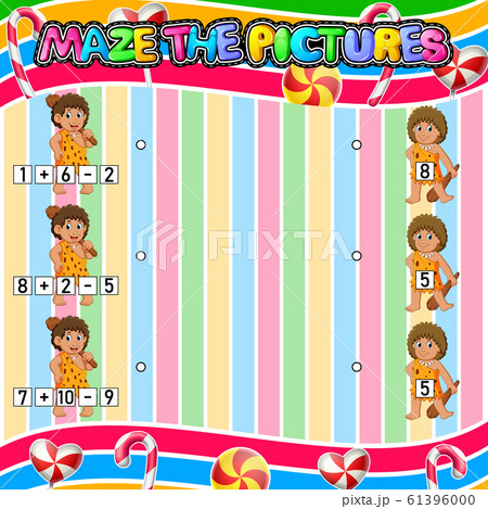 Worksheet with exercises for children on addition and subtraction. Solve counting and connecting to each result Worksheet with exercises for children on addition and subtraction. Solve counting and connecting to each result 61396000