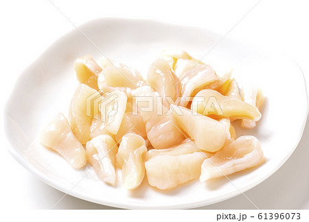 真珠貝の貝柱 冬の味覚 旬の珍味 希少食材の写真素材