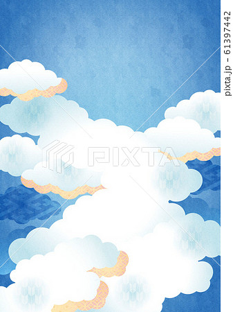 背景素材 空 雲 3 2テクのイラスト素材 背景素材 空 雲 3 2テクのイラスト素材