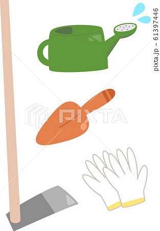 農作業の道具のイラスト素材