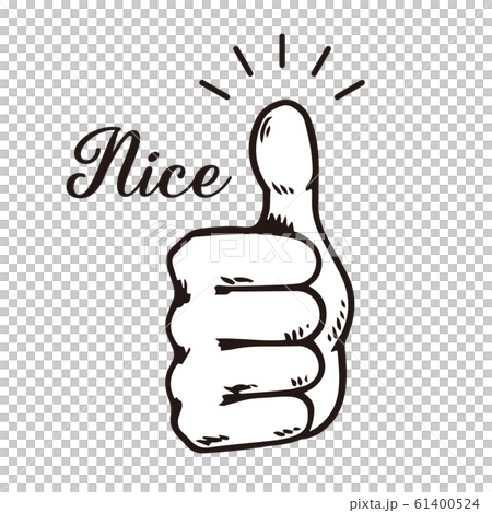 Hand sign Nice 61400524