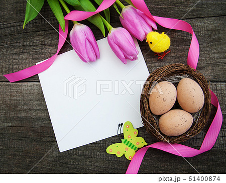Easter greeting card Easter greeting card 61400874