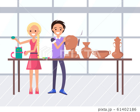 Art Education, Sculpting Hobby, Artisan Vector Art Education, Sculpting Hobby, Artisan Vector 61402186