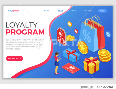 Customer Loyalty Programs Banner 61402208