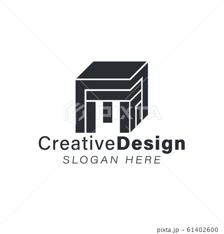 Initial letter M Box Modern Logo Ideas. Initial letter M Box Modern Logo Ideas. 61402600