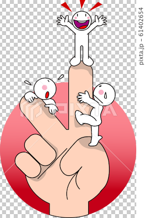 Finger sign Finger sign 61402654