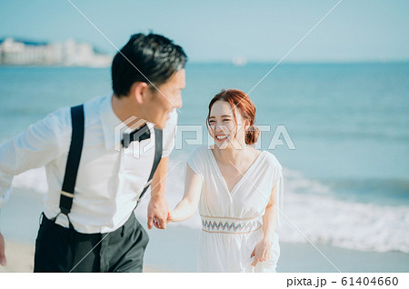 海辺のウェディングポートレート 海辺のウェディングポートレート 61404660