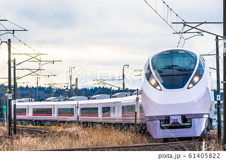 E657系の回送電車　宮城県柴田町 61405822