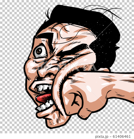 Bald, haired, hair removal, boxing, straight, punch, crawl, dramatic, cartoon, illustration, hot blood, fight, battle, 61406461