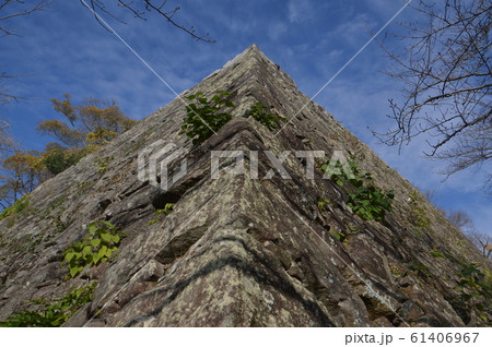 日出城の石垣(大分県速見郡日出町) 日出城の石垣(大分県速見郡日出町) 61406967