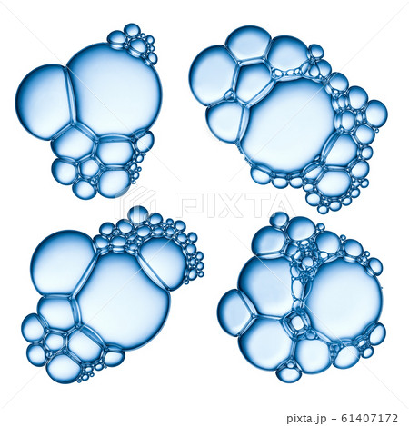 Soap bubbles texture. 61407172