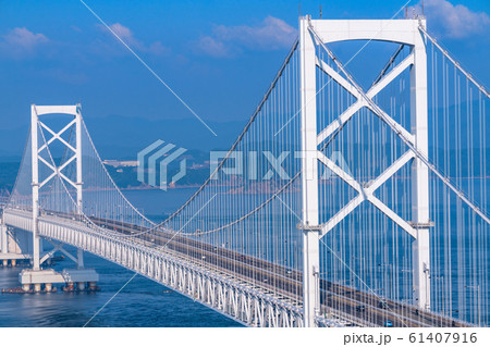 《徳島県》大鳴門橋・夏の鳴門海峡 《徳島県》大鳴門橋・夏の鳴門海峡 61407916