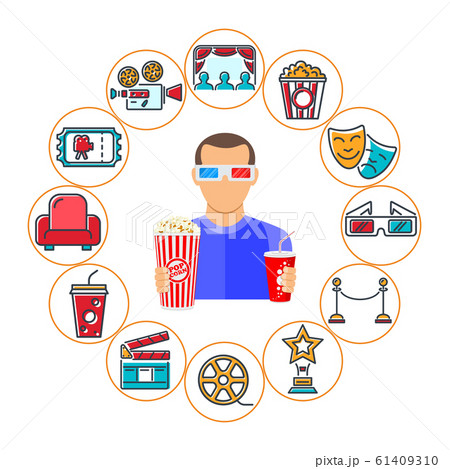 Cinema and Movie Banner Cinema and Movie Banner 61409310