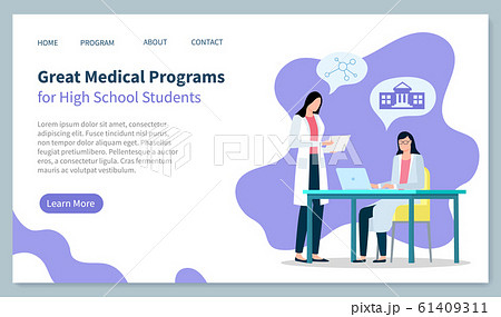 Medical Programs for High School Students, Web 61409311