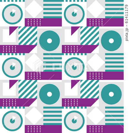 Geometric abstract pattern Geometric abstract pattern 61411179
