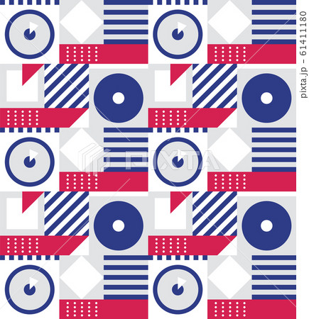 Geometric abstract pattern Geometric abstract pattern 61411180