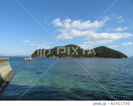 柱島から　岩国市　山口県 61411750