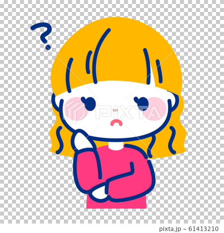 Thinking woman 61413210