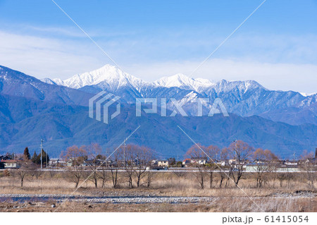 冬の松本市郊外 冬の松本市郊外 61415054