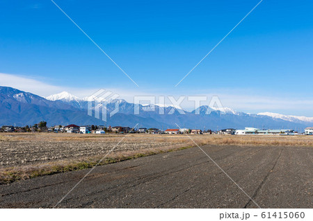 冬の松本市郊外 61415060