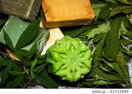 Cannabis herbal natural soap bars Cannabis herbal natural soap bars 61415884
